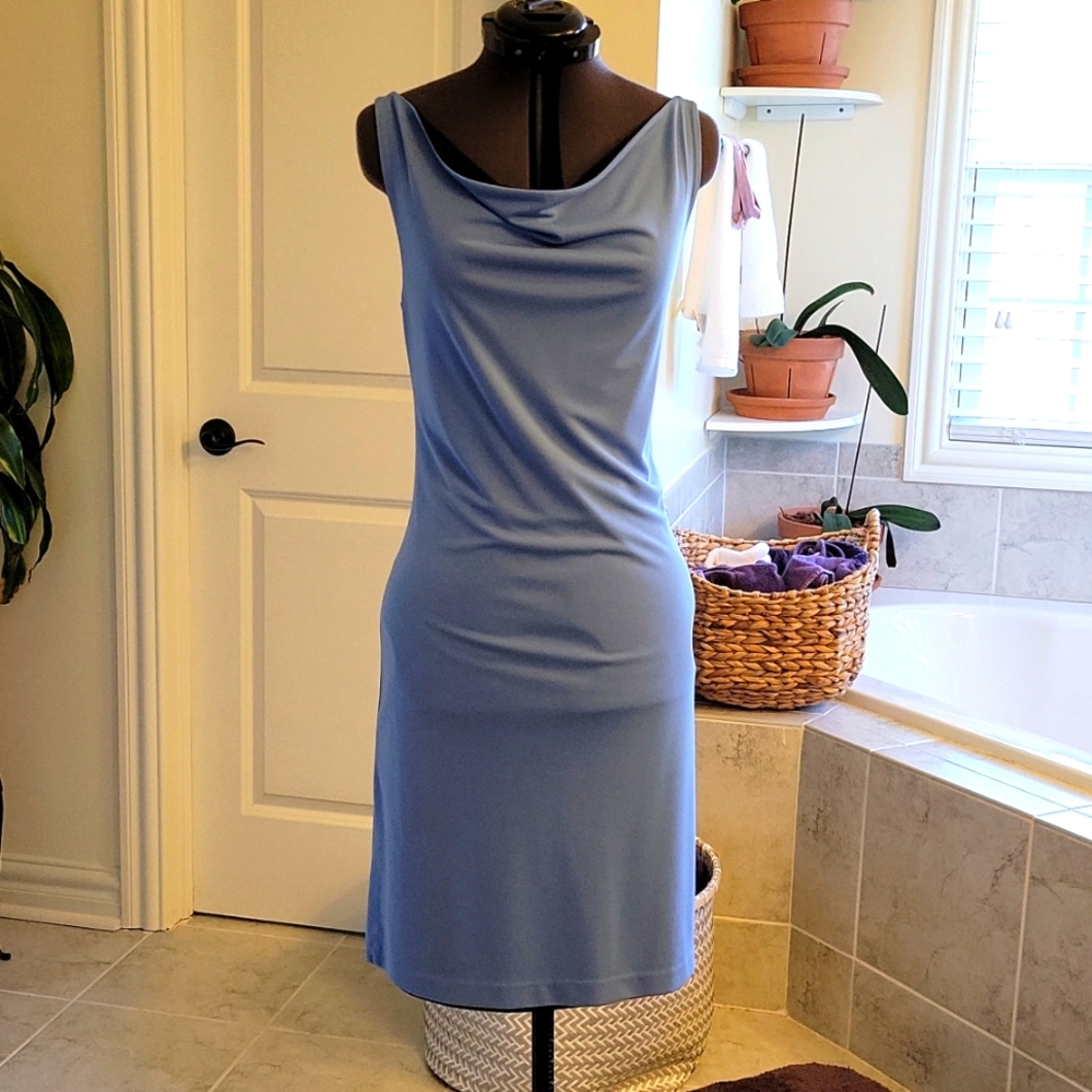 Light blue express sheath dress